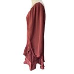 Sadie & Sage long sleeve Mini Dress with square neckline size medium Pink Photo 4