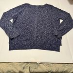 Rag and Bone Womens Size Medium Heather Blue Scoop Neck Knit Sweater Wool Blend Photo 6