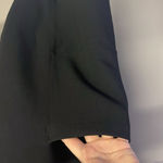 VICI OnTwelfth Women’s Black Pocketed Cascading Open Front Drape Coat- Medium Photo 5