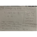 Vintage 80s Billie Jo Cardigan Sweater Cream Black Bell Sleeve Womens Medium Photo 6