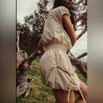 Free People #163 NWT  Grassroots Shortsie in Desert Sand Combo Photo 4