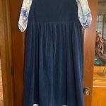 Clarence + Mabel handmade in Australia corduroy dress Large Blue Photo 0