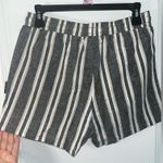 Little Bipsy NWT Striped Drawstring Casual Cargo Shorts with Pockets Sz S Gray Photo 1