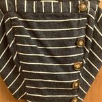 Altar'd State Altar’d State blue with white stripes crop top woman’s size medium Photo 3