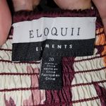 ELOQUII Elements Bow Bodice Mutton Sleeve Floral Mini Dress Size 20 Photo 7