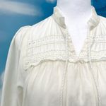 Linjou maxi peasant dress White Size M Photo 1