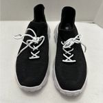 SheIn Black Mesh Breathable Casual Lightweight Sneakers w White Speckled Soles Size 9 Photo 12