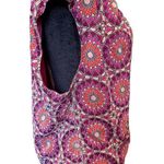 George Plus Size Vintage Hippie Eclectic Psychedelic Mosaic Mandala Mesh Top Photo 2