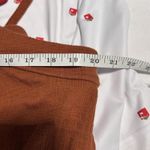 Madewell Top Womens XL Rust Tie Strap Cami Tank Crinkle Gauze Textured AN487 Photo 1