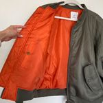 ANINE BING Leon Bomber Jacket in Army Green, New with Flaw Photo 7