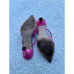 Marc Fisher Cute  Pink Suede Kitten Heels Size 8.5 Photo 3