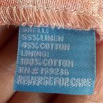 J. McLaughlin Cerise Linen Wrap Dress size medium Photo 4