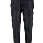 Spanx Black Faux Leather Leggings Mid-Rise Black Size LP Photo 0