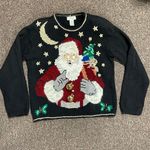 Lord and Taylor Santa Sweater Size L Photo 2