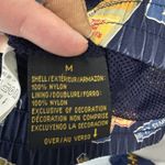 Liz Sport Vintage Jacket Size Medium Navy Full Zip Tennis Windbreaker Cotton Blue Photo 8