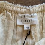 Lost + Wander  Boho Cream Embroidered Hem Shorts Size Medium Photo 6