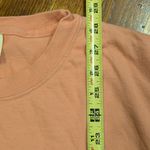 Comfort Colors Embroidered Pumpkin Swirl Peach Long Sleeve Shirt Large Photo 4