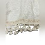 Anthropologie NWT Dolan Tassel Tunic Dress Left Coast Collection Cream M Photo 8