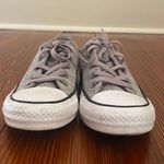 Converse Gray Low Top Sneakers Photo 3