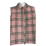 Katydid Reversible Pink Plaid Sherpa Vest XXL Cozy‎ Chic Rustic Charm NWOT Photo 4