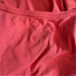 Lululemon Orange Athleisure T-Shirt Size 6 Photo 3