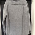 Royce  Reverse Fleece Grey Shacket Photo 1