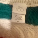 Disney  100 Mickey Mouse Rainbow Stripe Cardigan XS Photo 5