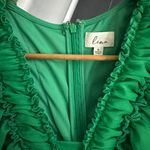 Lena Green Ruffled Fit and Flare Dress (from boutique) Photo 2