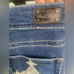 Wired Heart Western Midrise Embroidered Pockets Cowgirl Bootcut Jeans size 16 Blue Photo 10