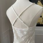 Victoria's Secret  stretchy sheer lace chemise ivory Small Photo 7