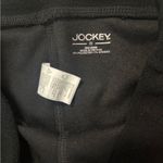 Jockey Sport Classic Black Fleece Leggings NWT Photo 2