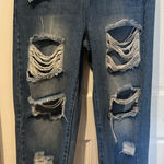 SheIn Ripped Detail Boyfriend Jeans Size S 4 Photo 0