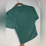 American Eagle Outfitters NWT Women’s Olive Green Button Up Polo Top Size Small Photo 3