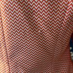 Liz Claiborne Size MP Orange Chevron Blazer Photo 10