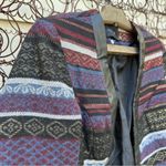 Costes Netherlands art deco woven tapestry blazer jacket Blue Photo 1