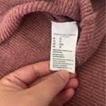American Eagle Brushed Knit Letter Stripe Sweater Size XS (S fit) Photo 3
