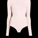 Nuuds Open Back Bodysuit In Ribbon Photo 5