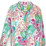 Lilly Pulitzer  pottery barn exclusive Tropical Floral pj top Photo 0