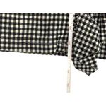 Missguided  black white Gingham check plaid frill mini‎ short skirt Size 8 Photo 4