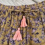 Raga Women's Sofia Floral Pleated Mini Skirt In Nocolor Size L. NEW Photo 4