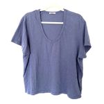 Buck Mason Women's Slub Cotton Easy Fit V Neck Made in USA Tee T Photo 1