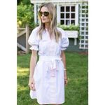 Julia Amory Mini Casablanca Dress Ballet‎ Pink Size XS NWT $298 No Belt!! White Photo 13