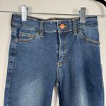 Topshop  Moto Leigh Jeans Womens Size 24 Ripped Frayed Hem Skinny Denim Photo 1