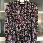 & Other Stories & OTHER STORIES Printed‎ Ruffle Bib Midi Dress size 0 EUC Photo 5