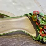 Joseph Vintage griffin LA collection leather flower heels Photo 5