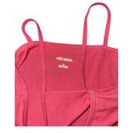 Wild Fable  medium burgundy graphic cropped tank top 🧸bearly holding on Photo 2