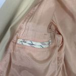 Gap  Women's Size M Neutral Beige Tan 100% Cotton Lined Button Down Blazer Jacket Photo 6