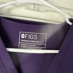 FIGS Technical Collection Scrub Top Pants Set Purple Size L Nursing Health Care Photo 1