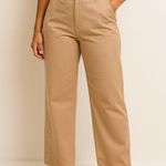Cotton On COTTON:ON Wide-Leg Chino Pants Khaki/Beige Women’s Size US 4 (EU 36, AU 8) Photo 0