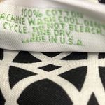 Vera Bradley Gray/Black/White Cloth Wristlet Photo 7